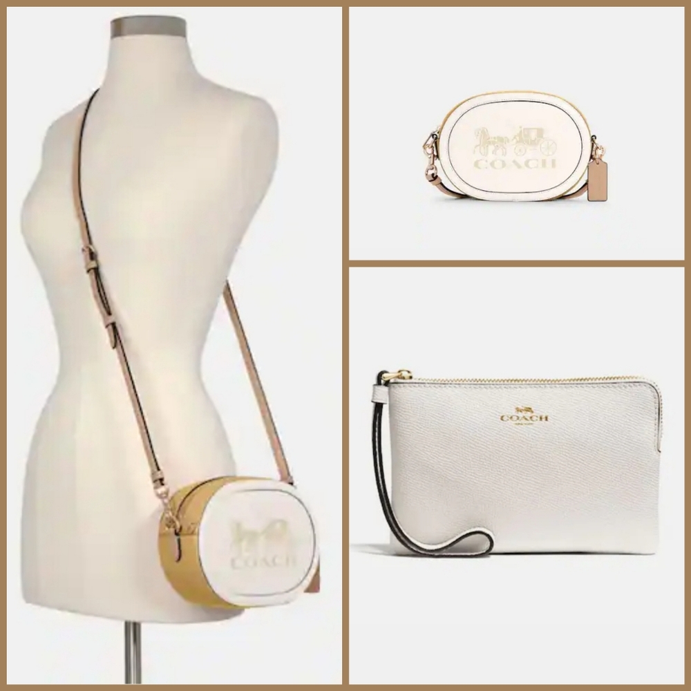 Coach Camera Bag & Zip Wristlet